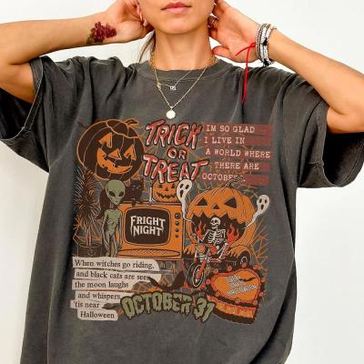 Comfort Colors® Halloween Collage Shirt